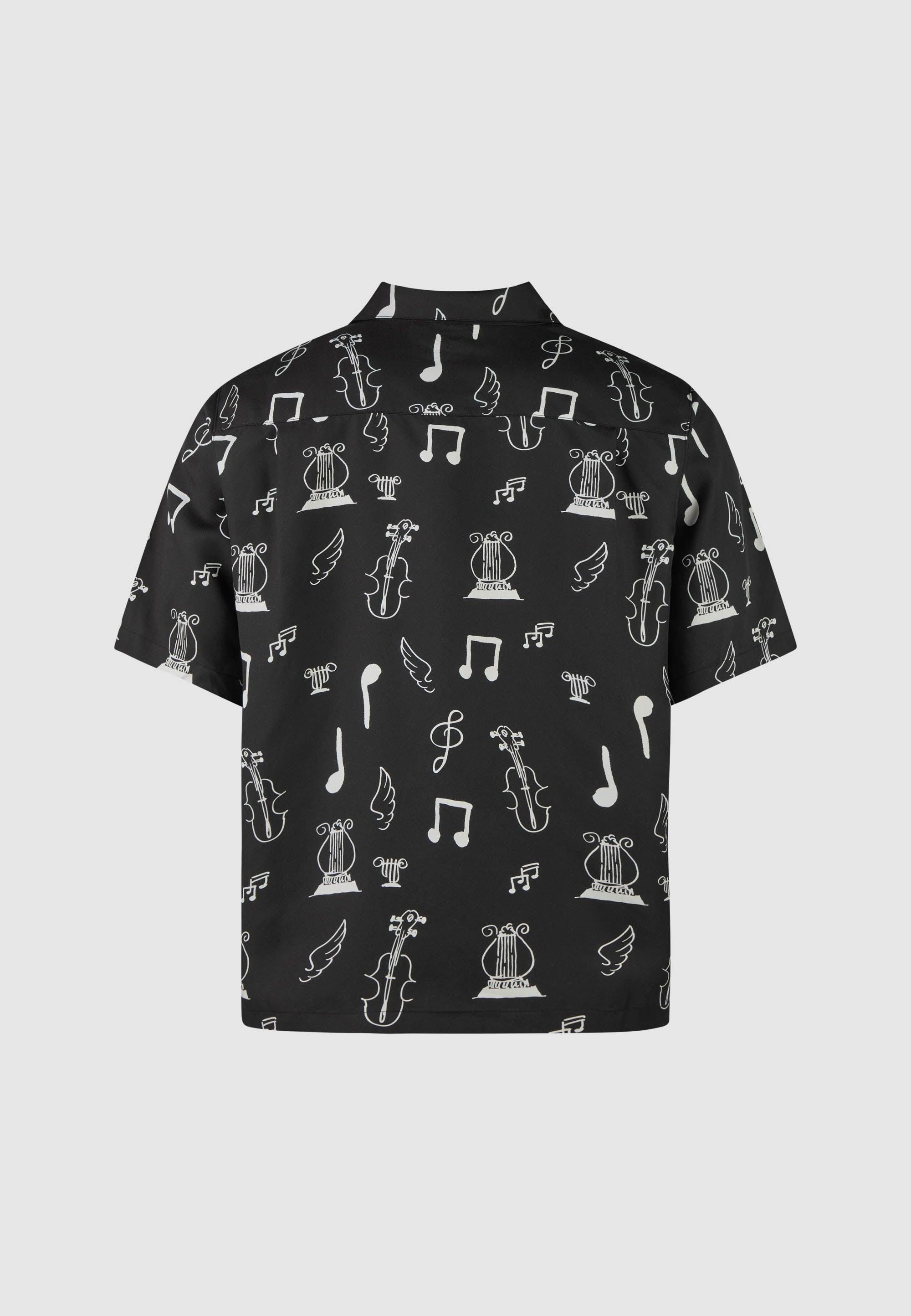 Cleptomanicx Ton Therapie Shirt Kurzarm Hemd Herren dunkelgrau